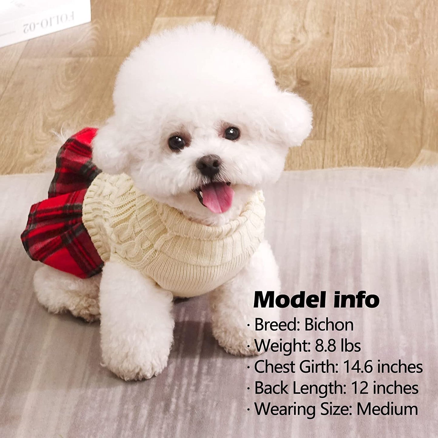 Sweater Dress for Small Dogs