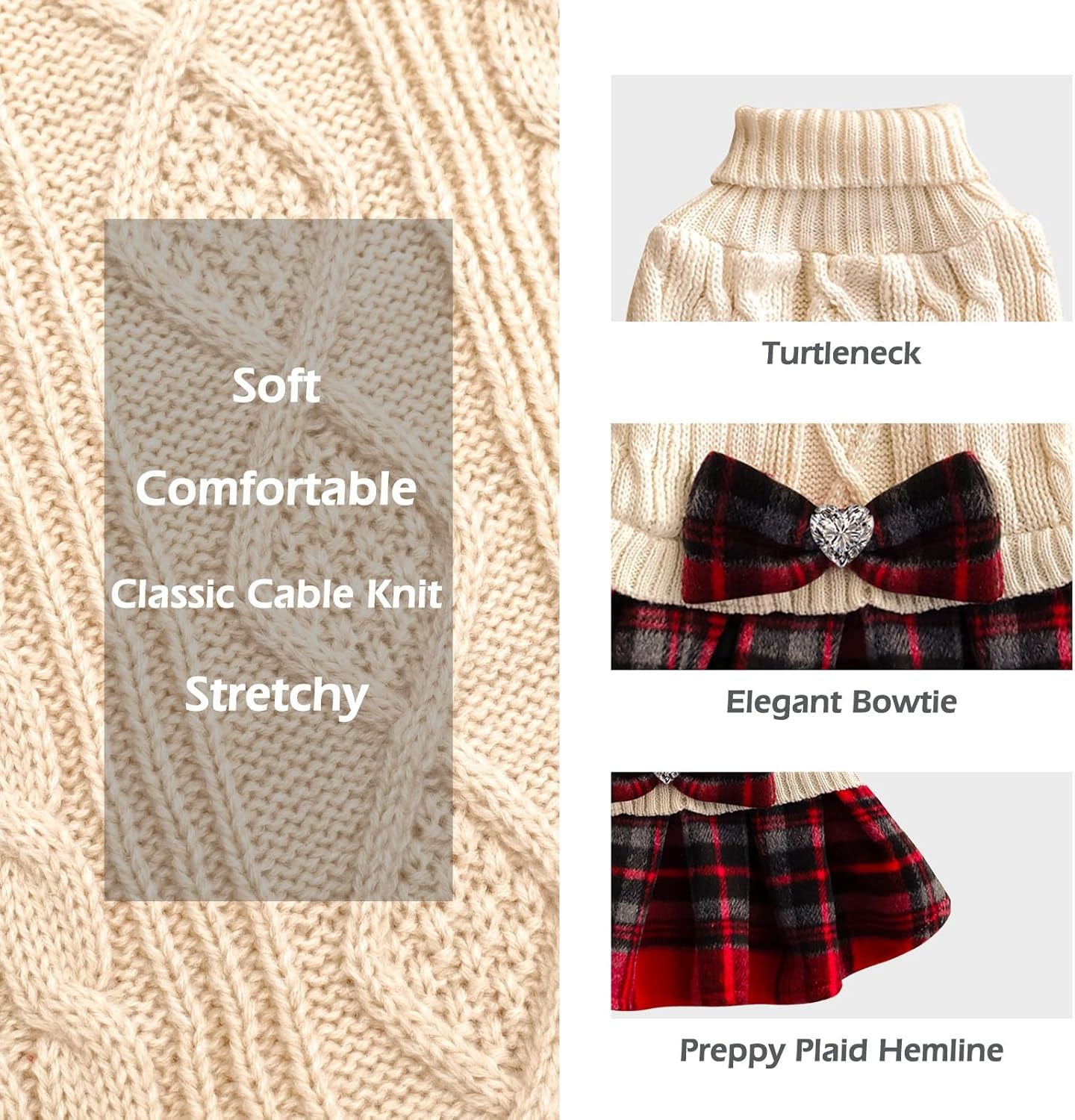 Sweater Dress for Small Dogs